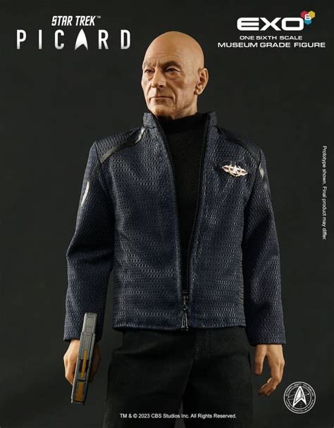 EXO-6 Debuts First Three Star Trek: Picard Figures