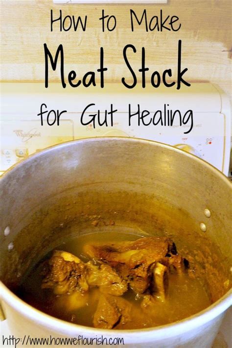 How to Make Meat Stock for GAPS | How We Flourish