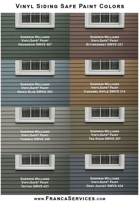 VinylSafe® Paint Colors for Your Vinyl Siding | Exterior house paint ...