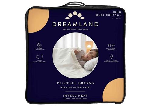 Dreamland Heated Overblanket, Ivory, Double - Competition Fox