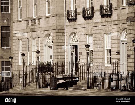 Edinburgh New Town architecture Stock Photo - Alamy