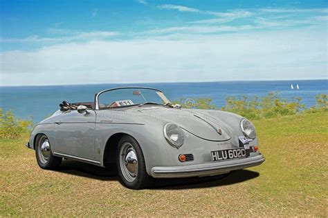 Vintage Porsche Carrera Speedster Convertible Car Editorial Stock Image ...