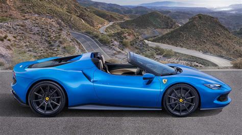 2023 Ferrari 296 GTS First Look: 818-HP Hybrid Gets Drop-Top