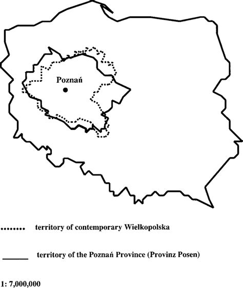 Map of Poland: territory of Poznan´ProvincePoznan´Poznan´Province... | Download Scientific Diagram