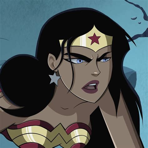 Wonder Woman - Justice League Animated by creativecustomart on DeviantArt