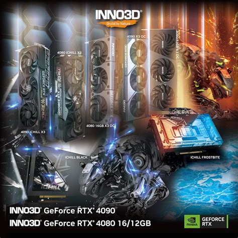 INNO3D RTX 4090 and RTX 4080 | Fone Arena