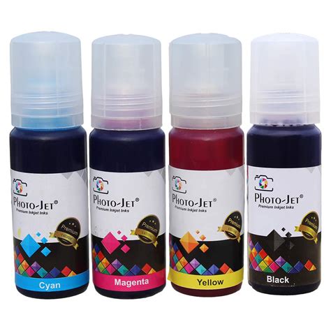 Photojet 003 Compatible Refill Ink for Epson L3110, L3150, L3115, L3116 ...