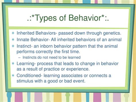 PPT - .:*Animal Behavior*:. PowerPoint Presentation, free download - ID ...