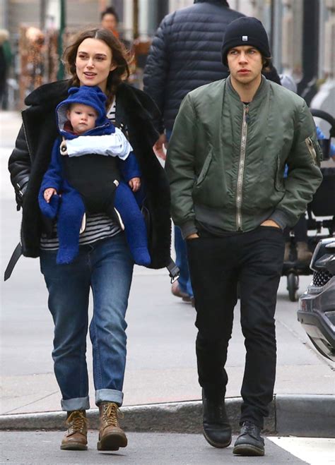 Keira Knightley & Family Step Out In New York | Celeb Baby Laundry