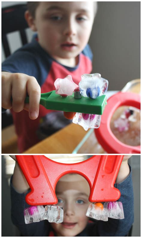 Magnetic Ice Play For Kids - Little Bins for Little Hands | Science activities, Kids stem ...