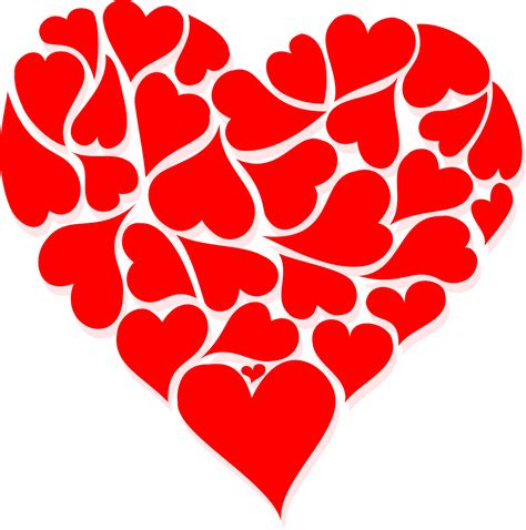 Clipart - Hearts for Valentine's Day