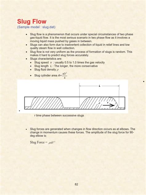 Slug Flow: (Sample Model: Slug - Dat) | PDF | Fluid Dynamics | Force