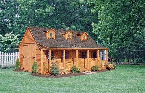 Log Cabin Heritage Sheds - Amish Mike- Amish Sheds, Amish Barns, Sheds NJ, Sheds, Barns