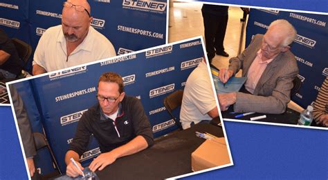 Yankee Perfect Game Pitchers Autograph Signing at Steiner Sports - LIB ...