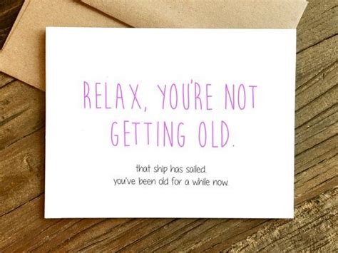 Funny Birthday Card - 40th Birthday Card - 30th Birthday Card - Birthday Card for Friend - Ship ...