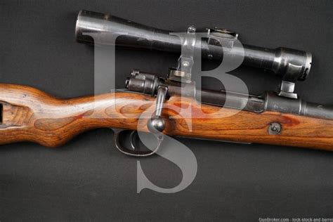 German K98 8mm Mauser Sniper Scope Claw Mounts Bolt Action Rifle 1944 C&R | Lock, Stock & Barrel