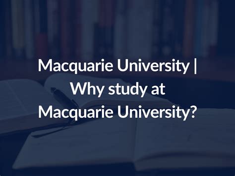 Macquarie University | Why study at Macquarie University? - Careers Event