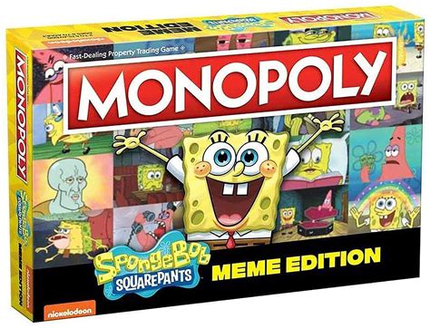 Buy MONOPOLY: Spongebob Squarepants Meme Edition Online at desertcartUAE