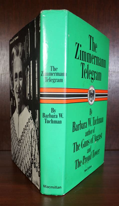 The Zimmerman Telegram by Barbara W. Tuchman: (1966) First Edition Thus ...