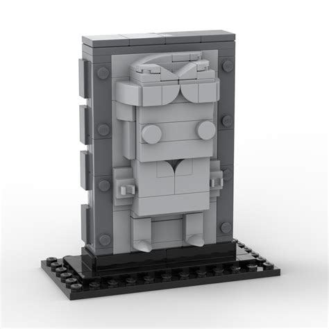 Lego Star Wars Han Solo Carbonite - Custom Brickheadz Instructions