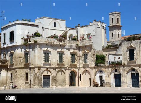 Lecce, Italy - residential architecture. City in Salento peninsula ...