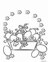 Easter Basket Coloring Pages FREE Printable – Cenzerely Yours sketch template