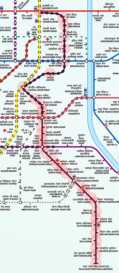 Metro Violet Line Map - South Carolina Map