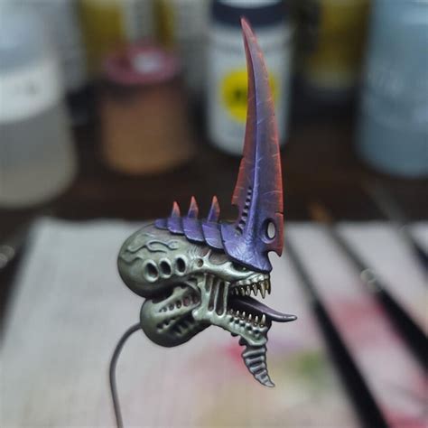 First Tyranid attempt. Testing out a Leviathan scheme. - 9GAG