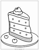Kuchen Ausmalbilder  36 Kostenlose Druckbare sketch template