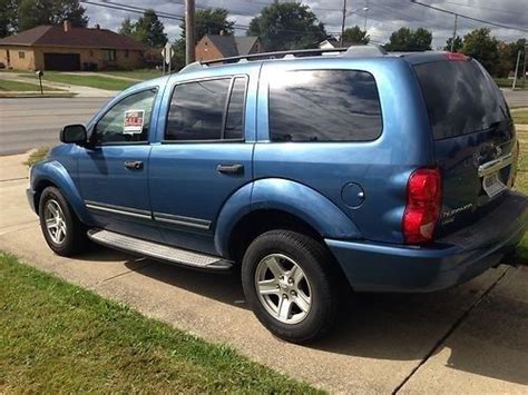 Purchase used 2004 dodge durango with 5.7 HEMI three rows electric blue ...