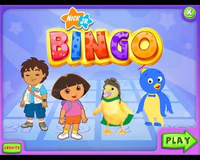 Nick Jr. Bingo | nickelodeon games | PROGRAMS