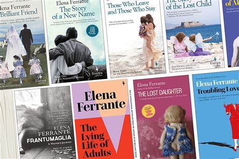 Elena Ferrante Books in Order (My Brilliant Friend)