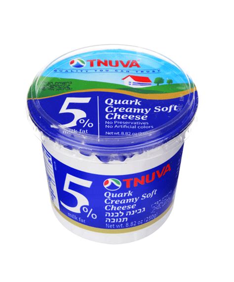 Quark Creamy Soft Cheese 5% – Tnuva