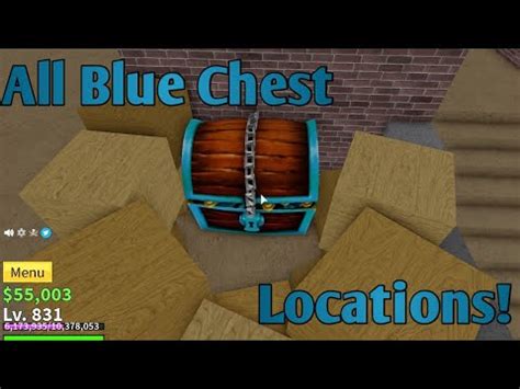 Blox Fruits | All Blue Chest Locations - YouTube