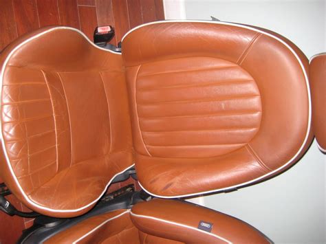 FS:: Malt Brown Lounge Leather seats from 2007 Mini Cooper S Sidewalk Convertible - North ...