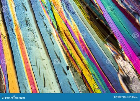 Colorful Sucrose Micro Crystals Stock Photo - Image of micro, refraction: 99337886