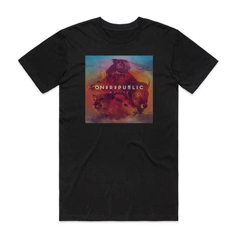 OneRepublic Native Album Cover T-Shirt Black