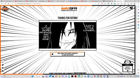 Voted for Orochimaru!! A manga about revolving around him would be so ...