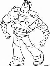 Simple Buzz Coloring Page Printable sketch template