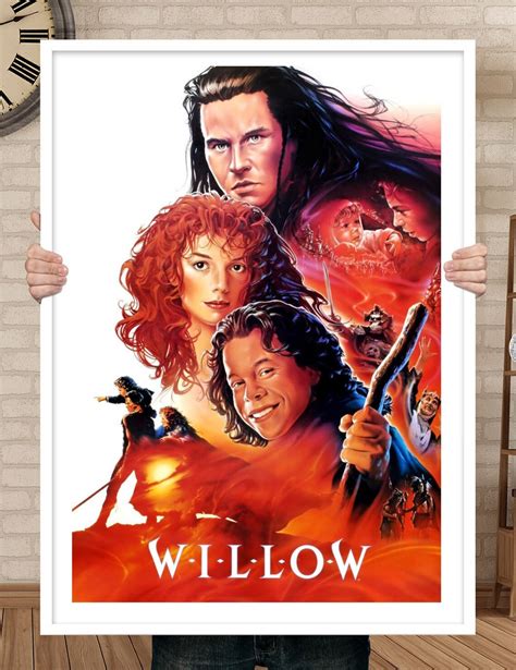 Willow Poster Movie Poster Art Home Decor Bedroom Poster | Etsy