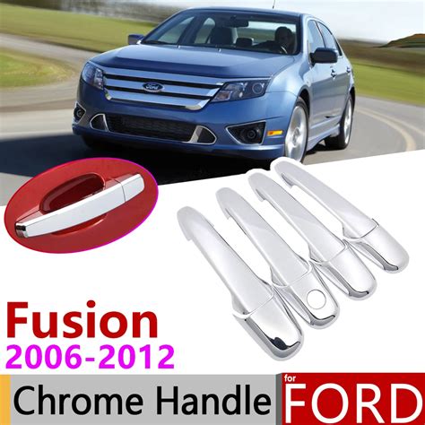 for-Ford-Fusion-SE-Sport-2006-2012-Chrome-Door-Handle-Cover-Car ...