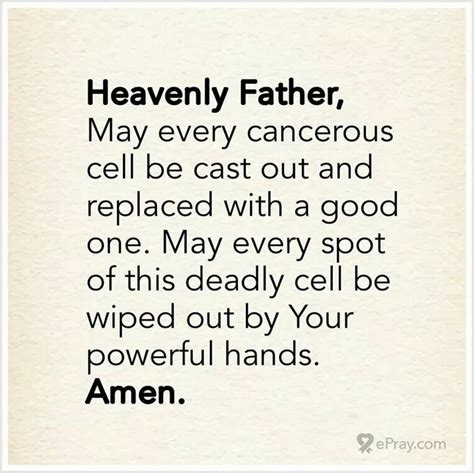 Cancer prayer | Cancer prayer, Prayers for healing, Cancer quotes