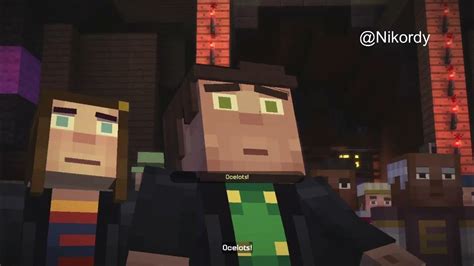 Aiden's real question to Gabriel - Minecraft: Story Mode Modded - YouTube