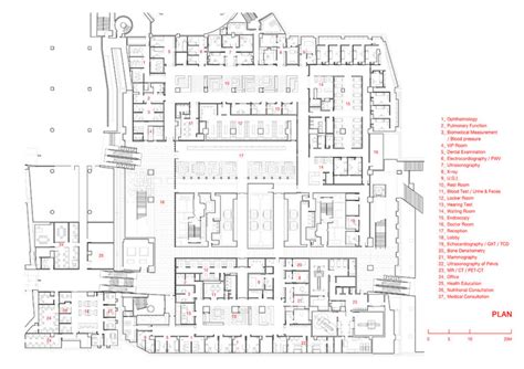 Hospital Floor Plan With Dimensions Pdf | Two Birds Home