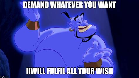 Aladdin Genie Meme