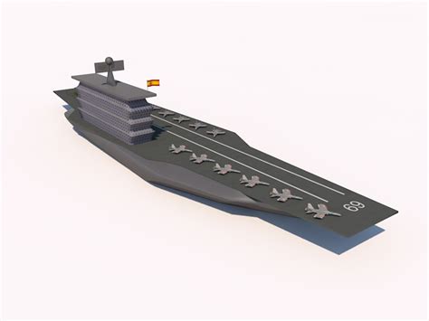 aircraft carrier 3d model