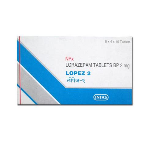 Lopez 2mg - Buy Lopez 2mg at Best Price in NepMeds