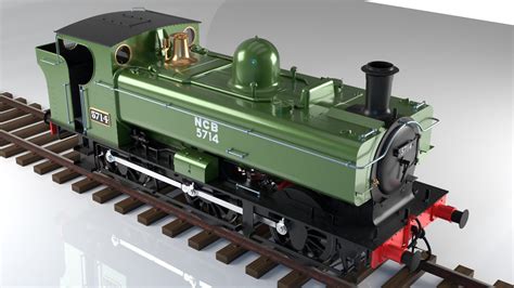 3D GWR 5700 Class Steam Locomotive Model - TurboSquid 2054741