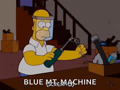 Welding The Simpsons GIF - Welding The Simpsons Ouch - Discover & Share GIFs