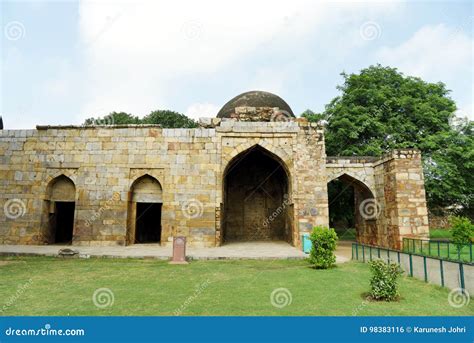 Alauddin Khilji Tomb And Madrasa At The Qutb Complex In Delhi, India ...